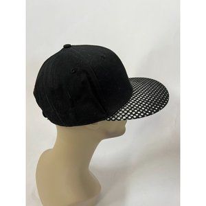 Lids Adjustable Cap  OS Black, silver   Cotton